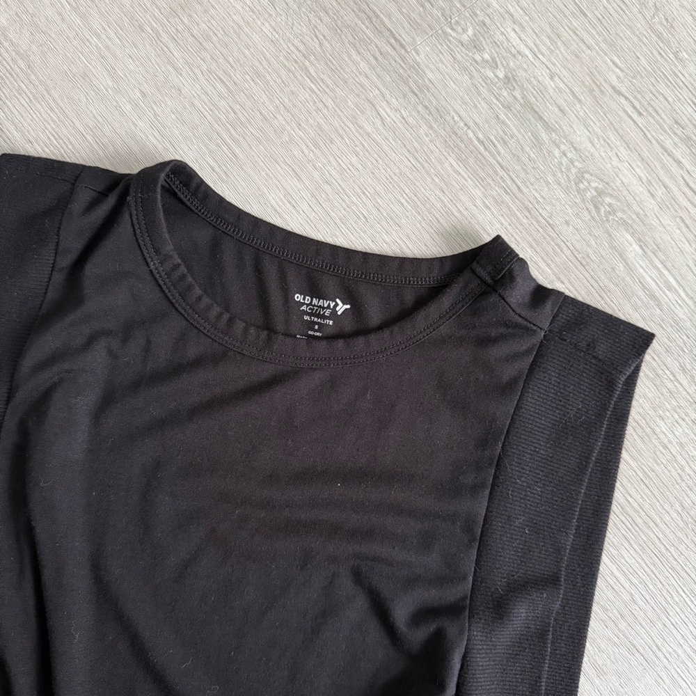 Classic Black and White Muscle Tees for Women - Picture 3 of 3
